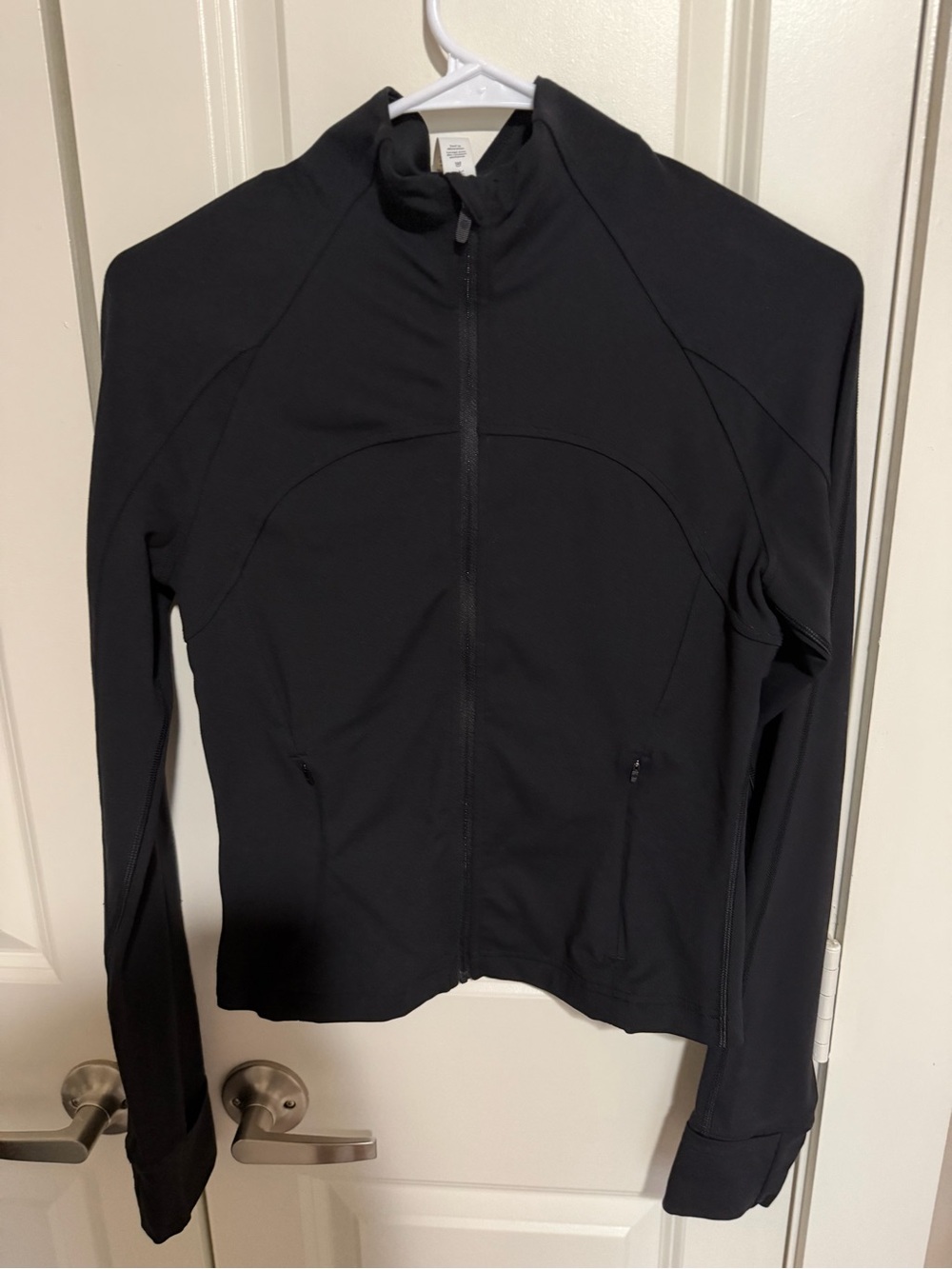 Lululemon- Black Women’s Full-Zip Active Jacket- size 8
